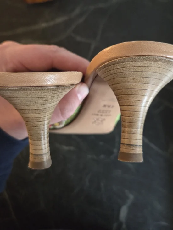 Emma Hope's Floral Embroidered Pointed-Toe Mules - Multicolor - Picture 7 of 7